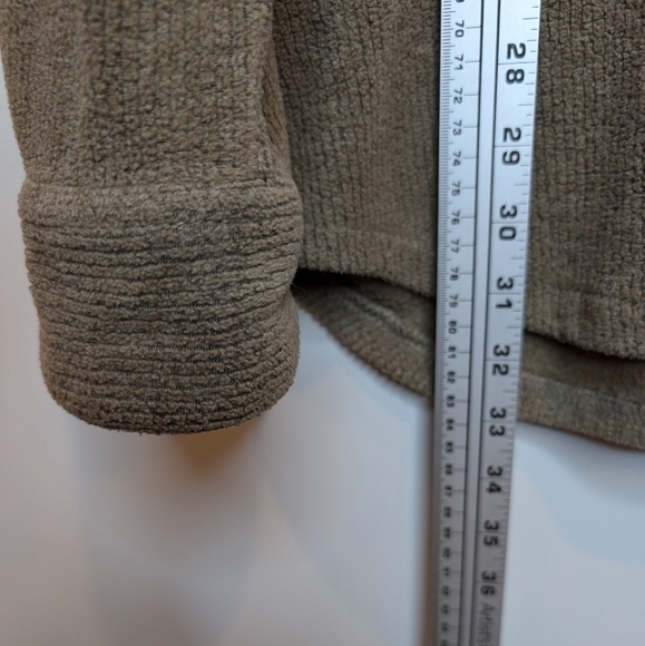 Vintage Tasso Ella Brown Button Down Collared Fleece Sweater Jacket XXL Mens - Picture 6 of 10